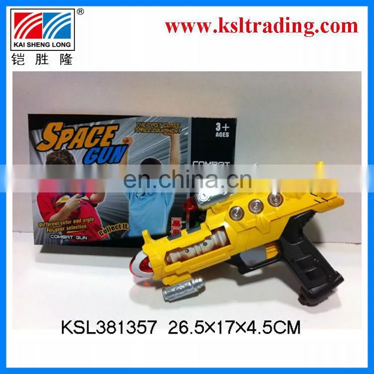 B/O gun plastic toys super space guns