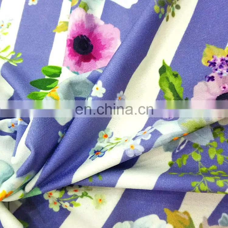 2016New Designs Digital Print Hot Sell Comfortable Deodorization Bamboo Fiber Fabric