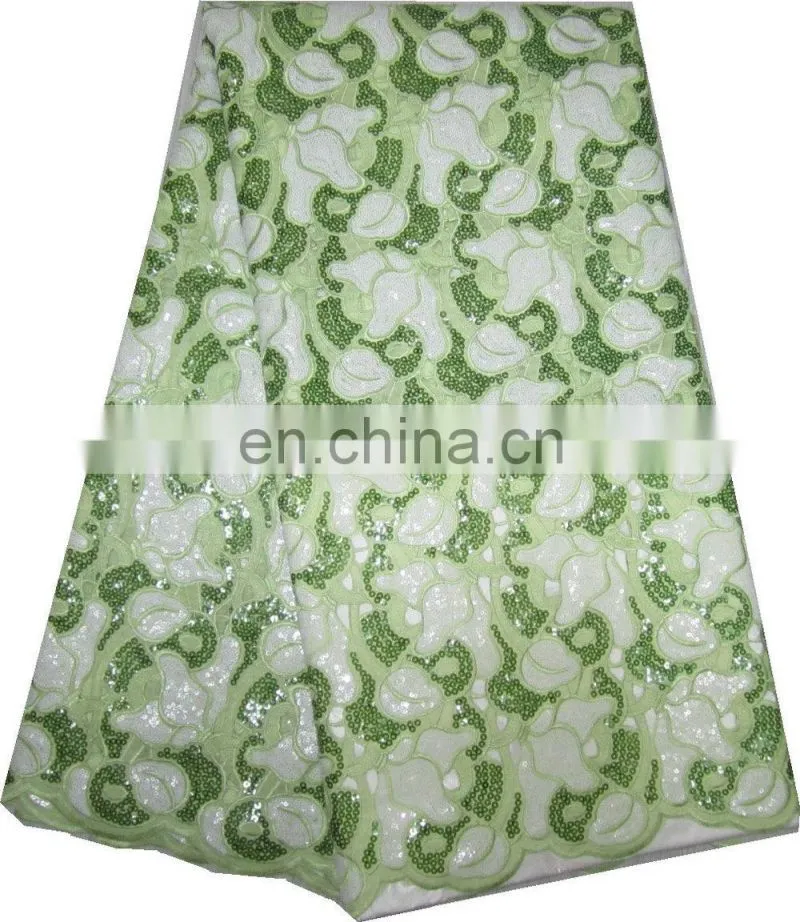 african fashion french lace/organza lace/sequin lace (FL521)