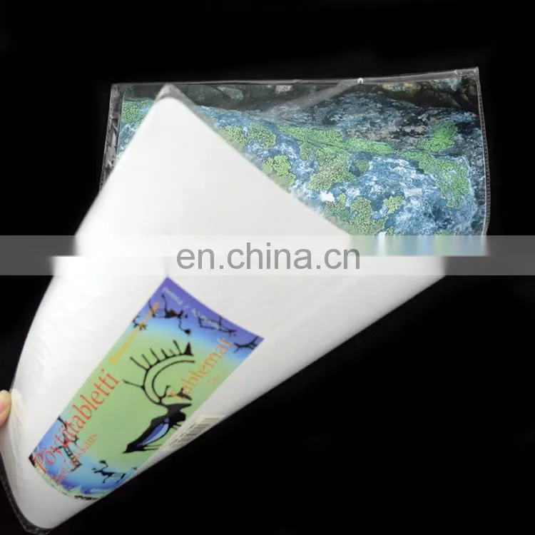 OEM order plastic hot food dining table mat