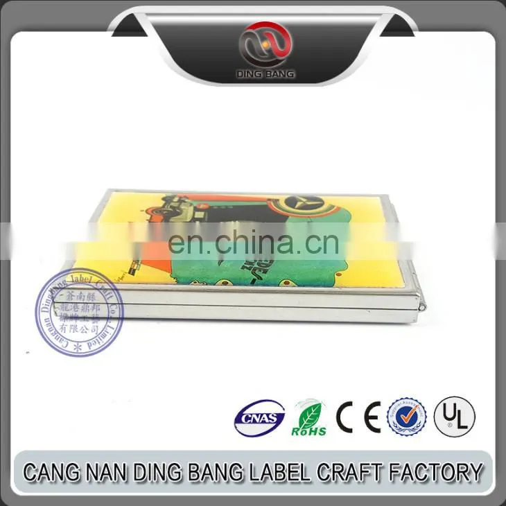 Wholesale OEM Metal Crafts Compact Mirror Type And Wedding Souvenir Use Custom Printed Logo Double Side Metal Square Mirror