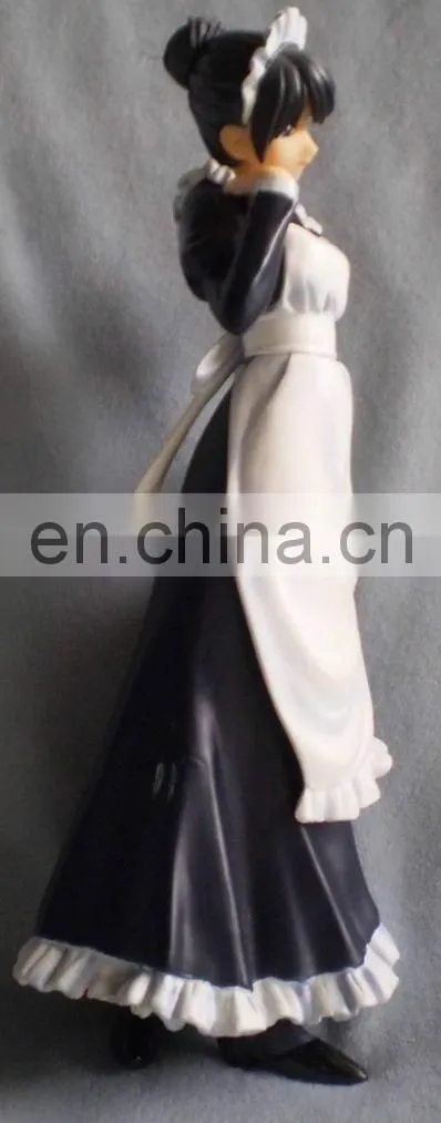 pretty girl pvc cartoon action toy