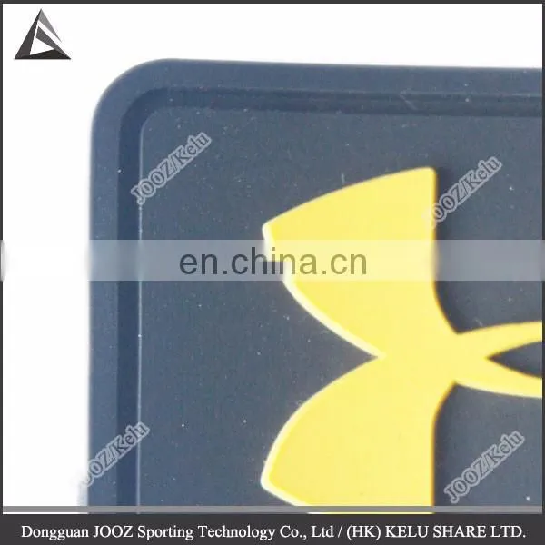 OEM cheap price 3D custom rubber silicone patch stitching label apparel logo