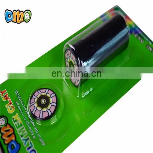 Two-color blister card cheap polymer clay cane