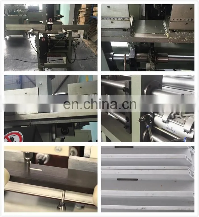 UPVC plastic window frame making water drilling machines prices