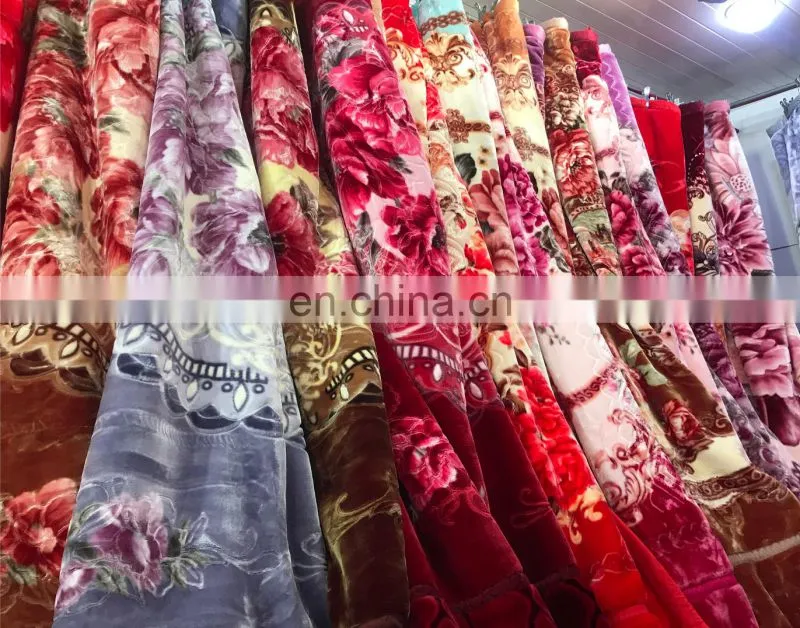 Fresh Double Layer Raschel Blanket Machine Washable