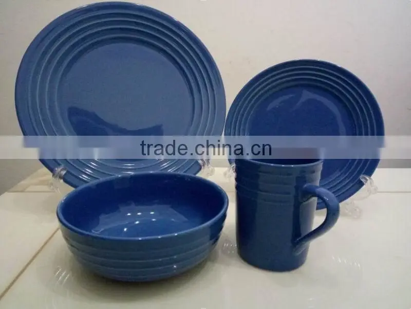 2016 STOCKED C GRADE STONEWARE DINNER SET VERY LOW PRICE