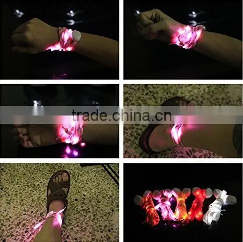 LED Shoelaces Light up Flashing Shoe Laces or Fluorescence Shoelaces Rave Party