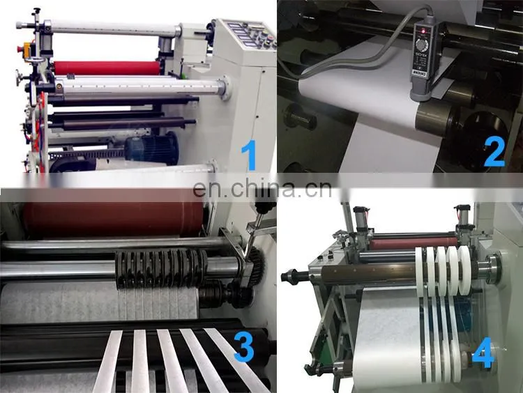 China professional supplier non woven fabric slitting machine
