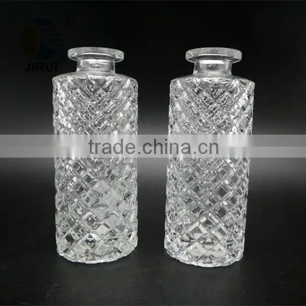 Smoky-gray Diamond aroma diffuser glass bottle 150ml