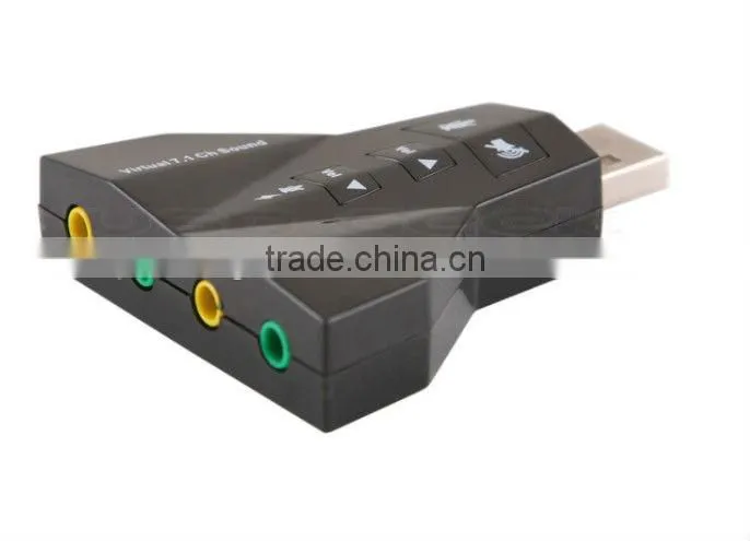 USB to 3D AUDIO SOUND CARD ADAPTER VIRTUAL 7.1 ch