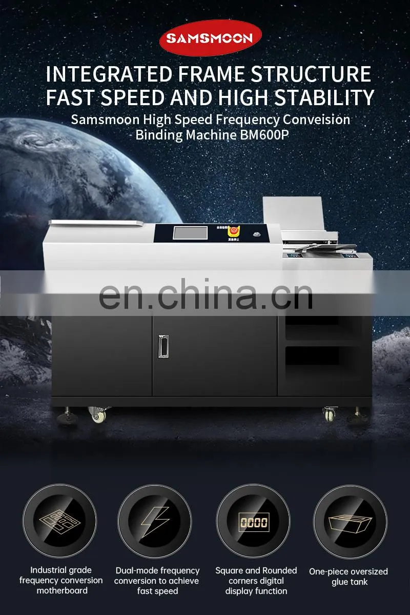 SPB-BM600P 2022 new design hot glue binding machine for a3 book
