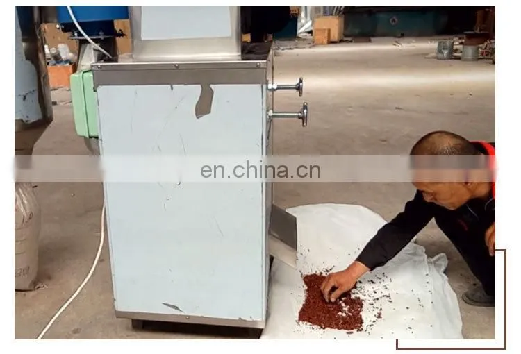 stainless steel roasted cacao cocoa beans peeling shell shelling machine
