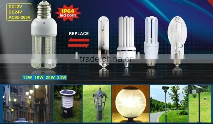 IP64 waterproof 347V led corn bulb/ light E27/E40 20W UL led retrofit street light