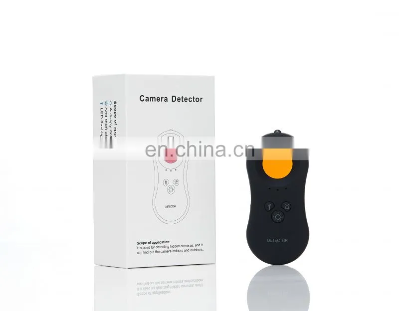Personal Security Theft Alarm Wireless Camera Detector Motion Vibration Sensor Anti-Spy Camera Detector for Hotel