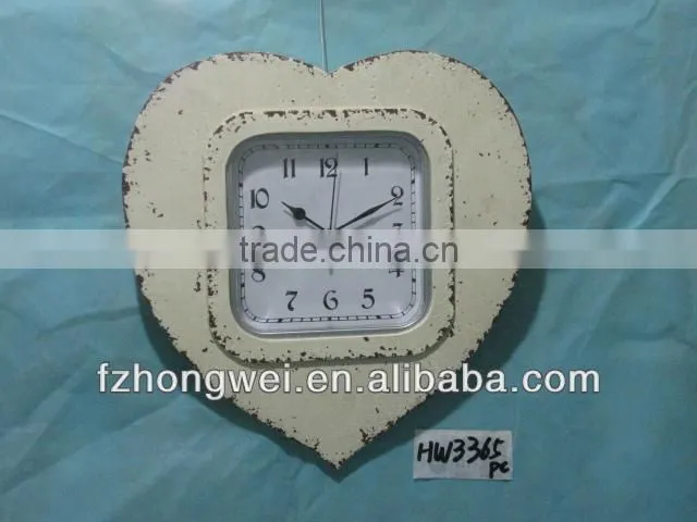 Hongwei 2013 Antiquated Natural Wood Decorative Clocks& Wood Wall decorative Clocks