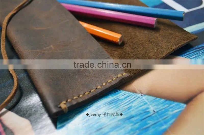 distressed vintage leather for handbags purse female leather