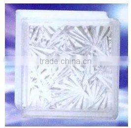 Various types of beautiful glass block