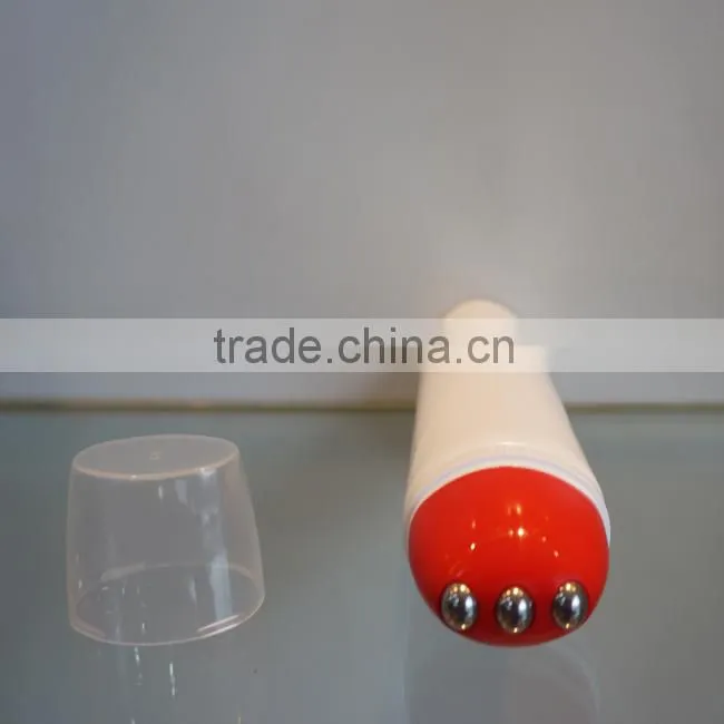 cosmetic packaging tube for massage