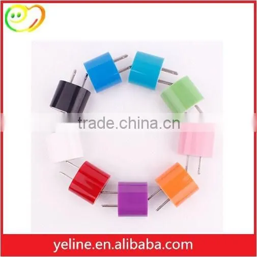 S4 dual USB adapter, 2.1A S5 wall charger, S6 candy color adapter