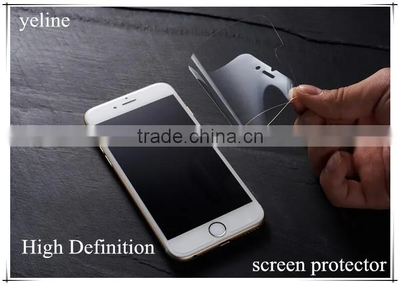 Cheap clear for iphone 6s silicone screen protector