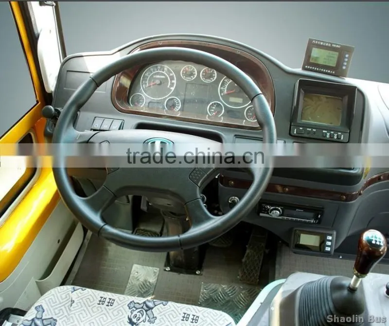 shao lin 8M primary school bus 3+2 seats with folded seats