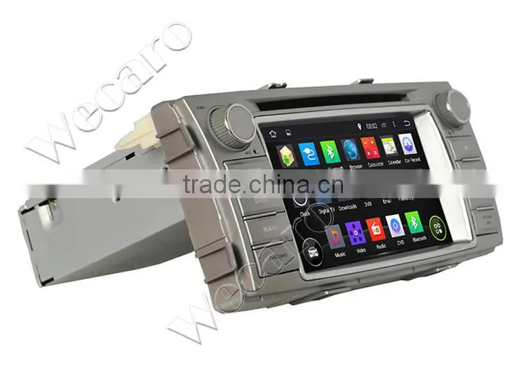 Wecaro Android 4.4.4 car stereo 1024 * 600 for toyota hilux car multimedia system android 2012 2013 2014