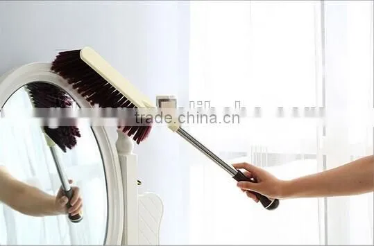 stainless steel handle large bed sweeping brush dust brush