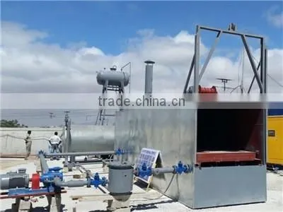 Energy saving environment friendly (3-10TPH) DT series drummed bitumen melting plant