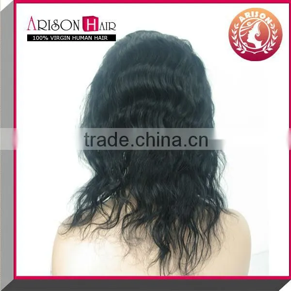 2014 new arrival short full lace wigs for black women