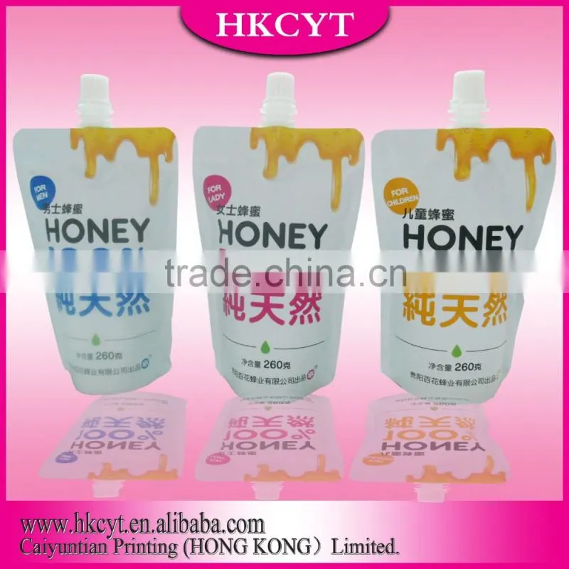 Food Grade Stand Up Pouch With Spout