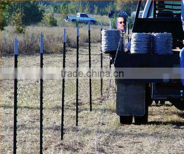 steel studded hot dipped galvanized heavy duty 1.33lb/f Euro style y fence post