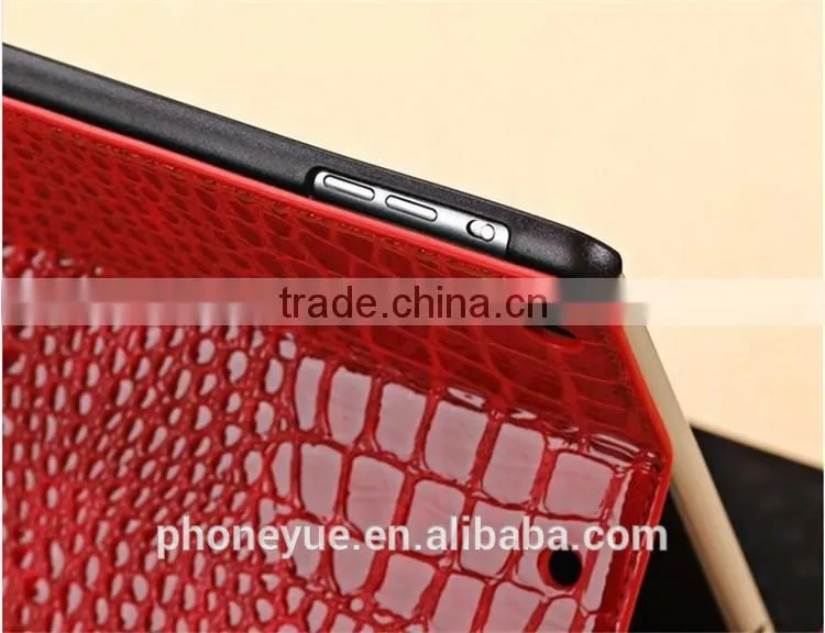 Protective Slim Crocodile Tablets Stand Leather Case for iPad Mini 1/2