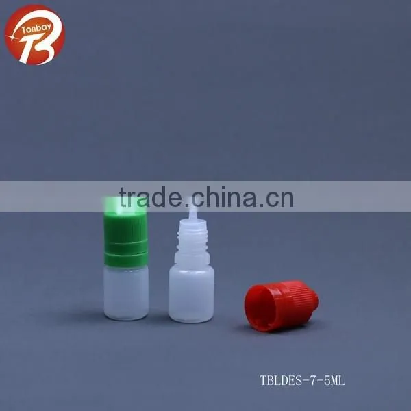 5ml 10ml 15ml 20ml 30ml 50ml 100ml pe anti-theft e liquid bottles