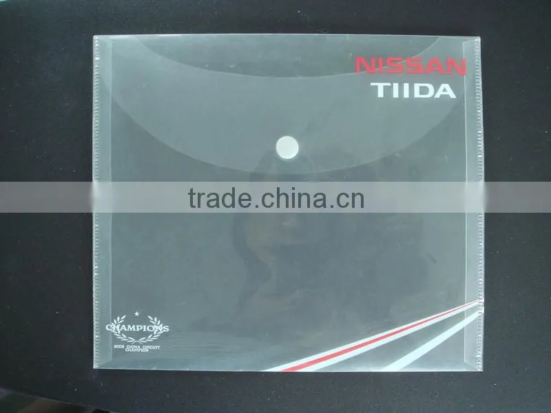 PP file folder/ plastic file folder with flap