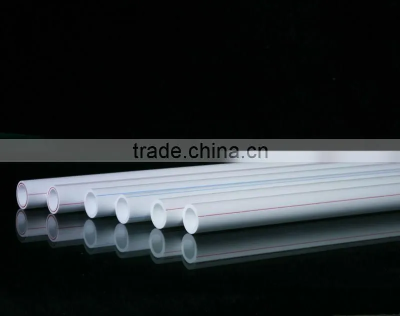 PP-R hot water plastic pipes and fittings