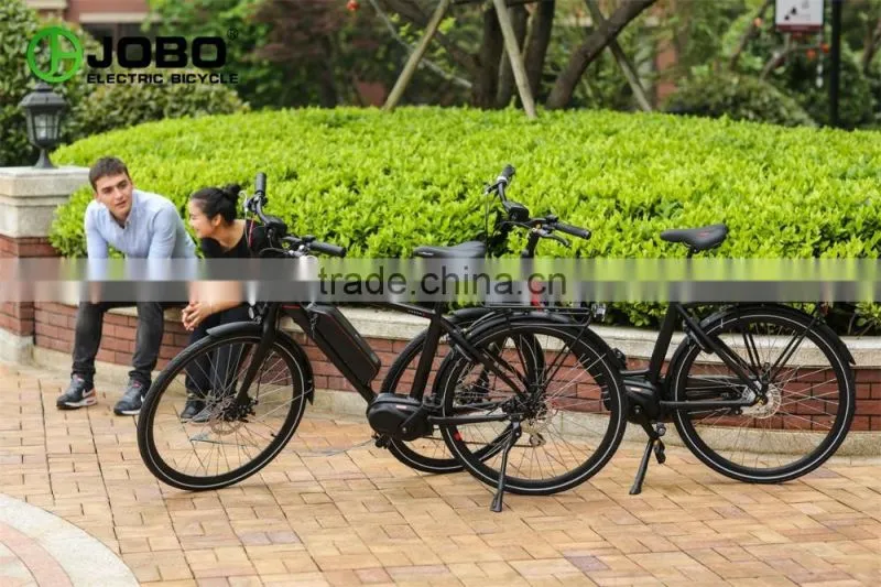 Commuter Bike Lithium Ion Electric Urban Bicycle Mid Drive 8Fun Motor 250W