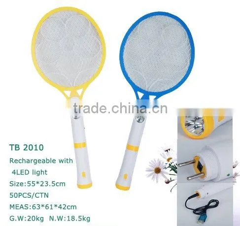 HXP Rechargeable mosquito swatter killer with flashligh