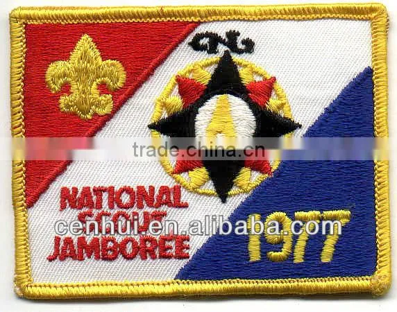 high quality, 100% cotton, fashionable woven patches