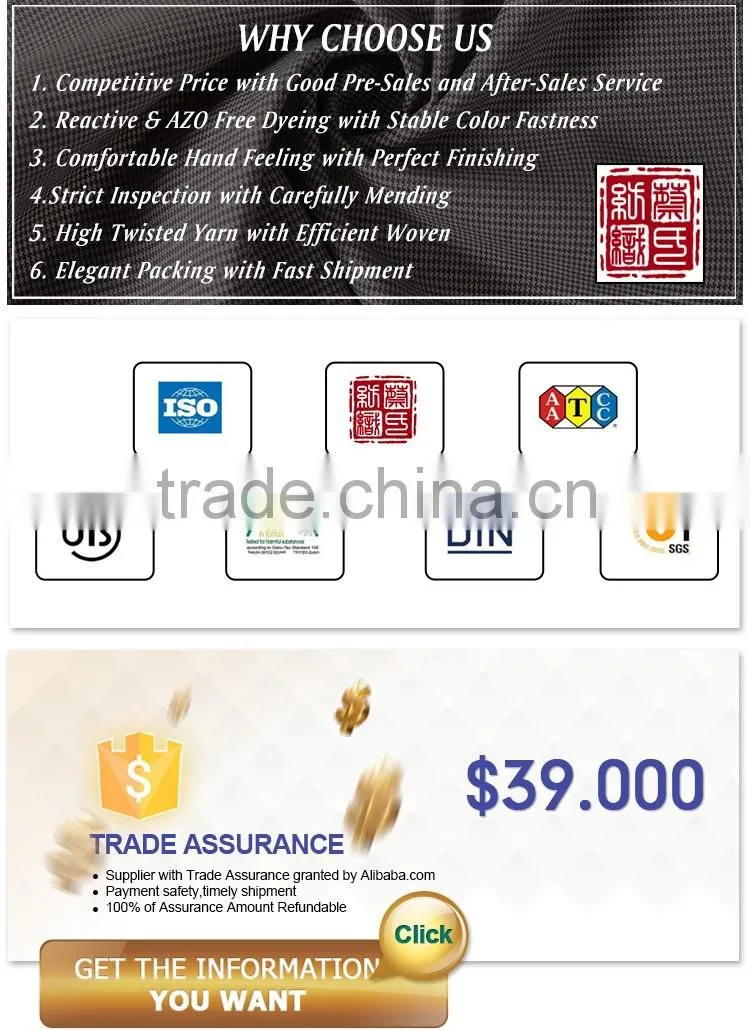 Hot selling Useful in China Manufacturer Solid TR Trouser Wholesale