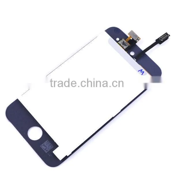 2012 China supply wholesale original brand new 3.5'' TFT display touch for ipod touch 4 LCD screen replacement