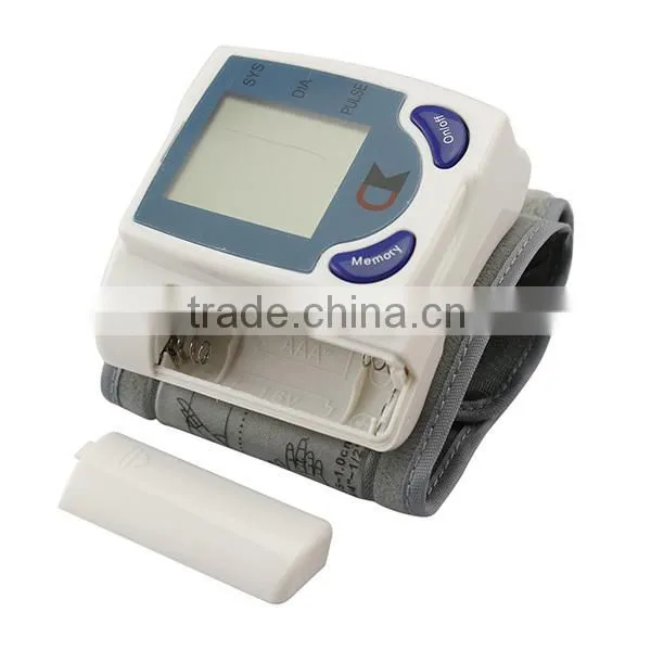 Automatic Digital Wrist Blood Pressure Monitor Heart Beat Rate Pulse Meter