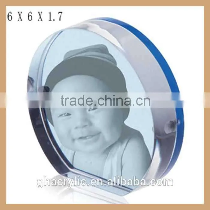 High quality fashion wholesale photo frame keychain for sale