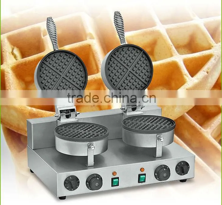 2-Plate Electric Waffle Baker