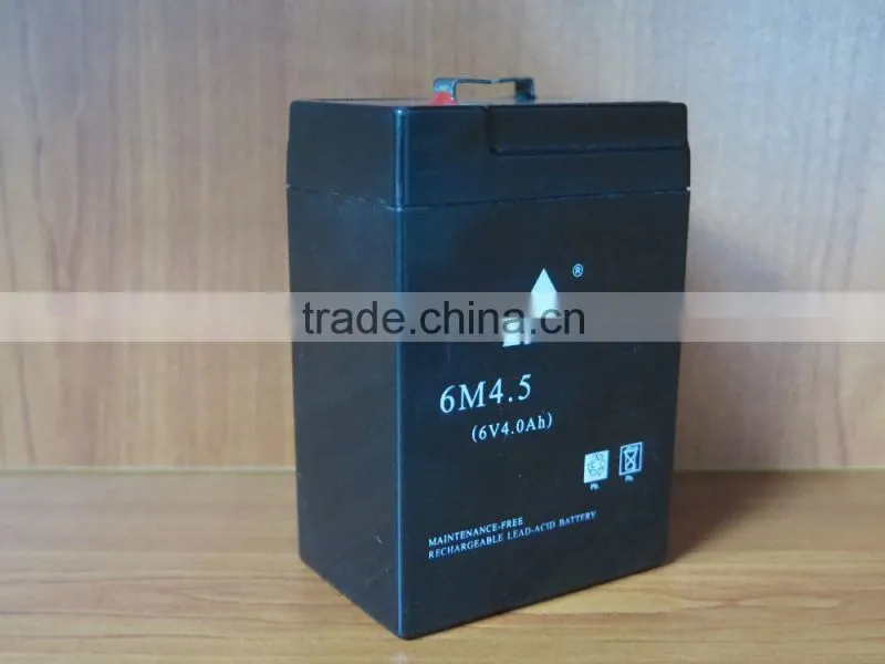 storage battery 6v 4ah rechargeable ups battery 6v lead acid battery