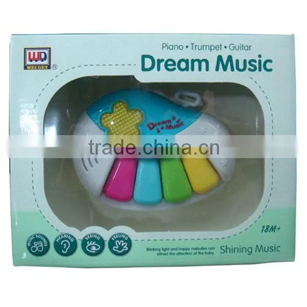 2013 New Design funny plastic cartoon guitar for kids