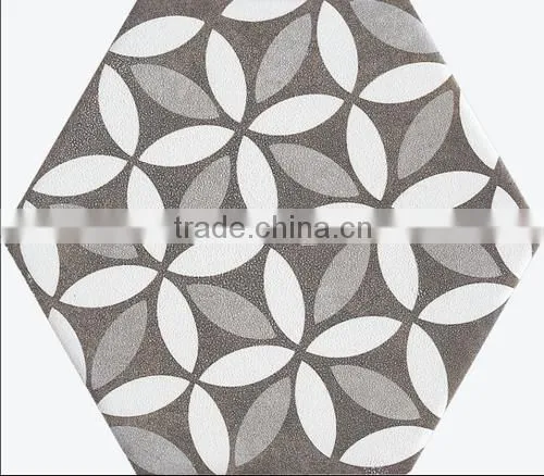 New Poroduct big sizes hexagon decorative tile
