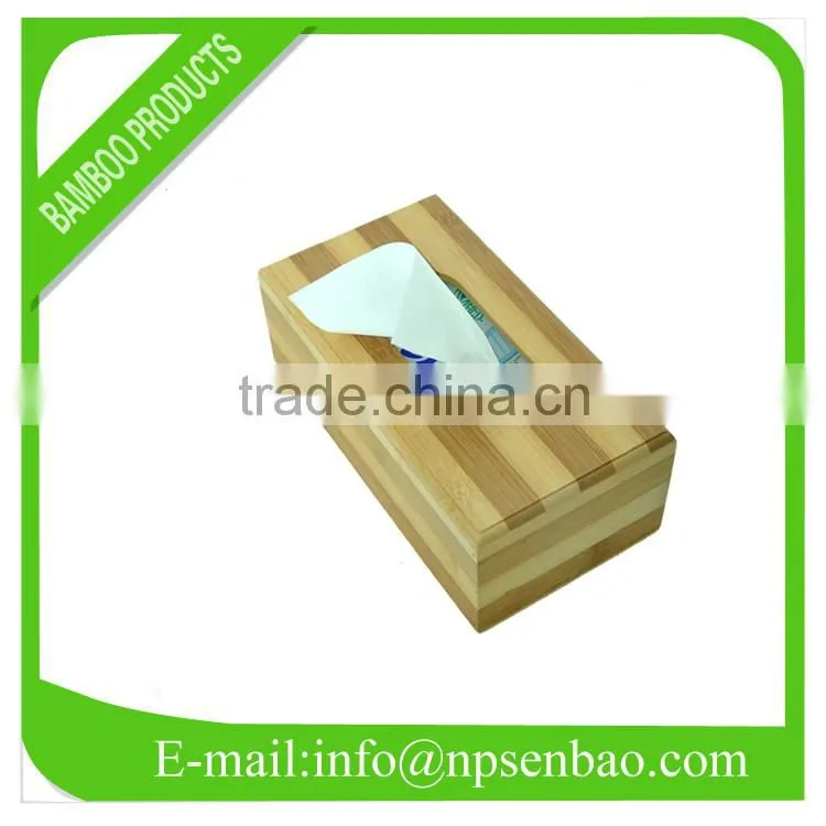 Bamboo Tissue Box