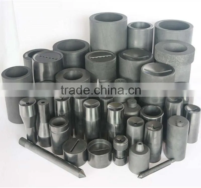 High quality graphite crucibles in different sizes and types