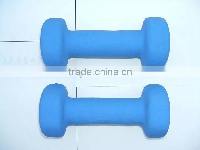neoprene covered dumbbell